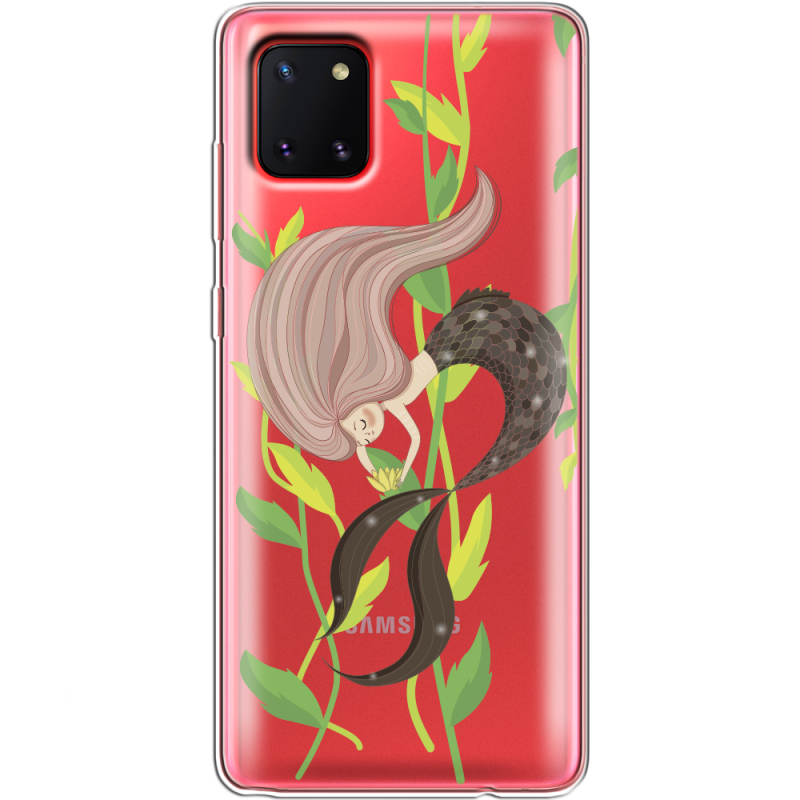 Прозрачный чехол BoxFace Samsung N770 Galaxy Note 10 Lite Cute Mermaid