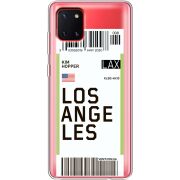 Прозрачный чехол BoxFace Samsung N770 Galaxy Note 10 Lite Ticket Los Angeles