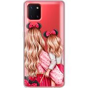 Прозрачный чехол BoxFace Samsung N770 Galaxy Note 10 Lite Mouse Girls