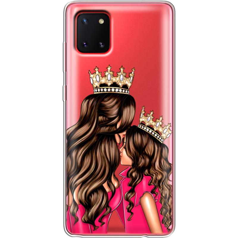 Прозрачный чехол BoxFace Samsung N770 Galaxy Note 10 Lite Queen and Princess