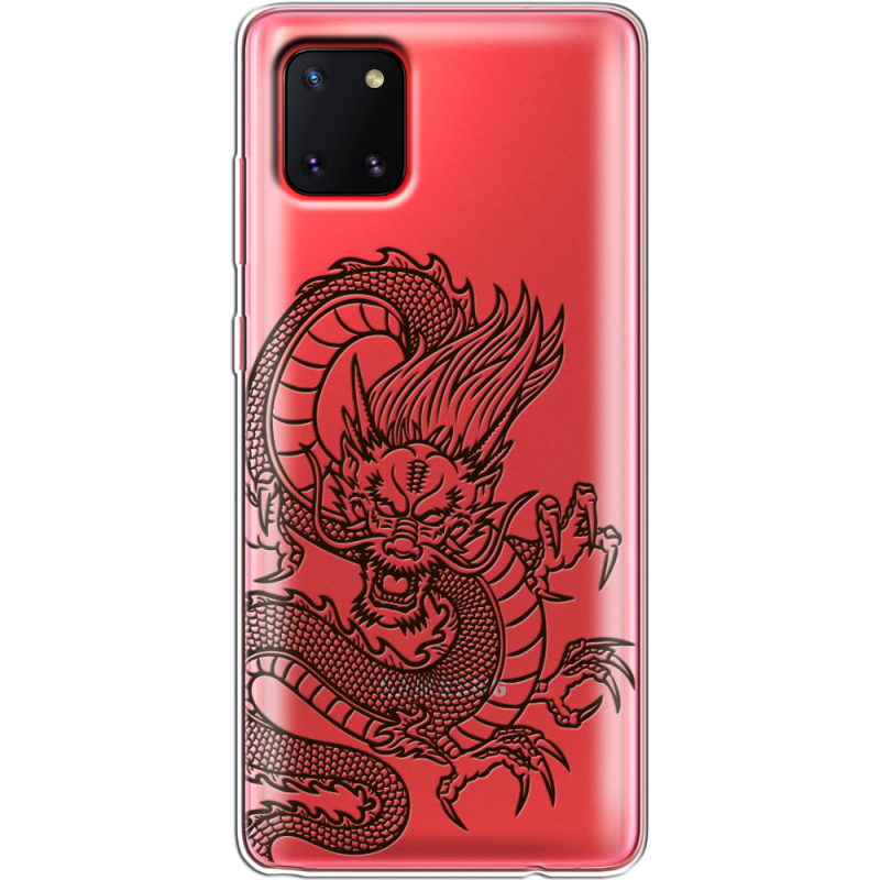 Прозрачный чехол BoxFace Samsung N770 Galaxy Note 10 Lite Chinese Dragon