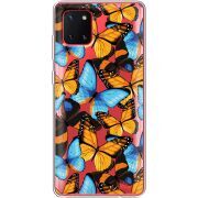 Прозрачный чехол BoxFace Samsung N770 Galaxy Note 10 Lite Butterfly Morpho