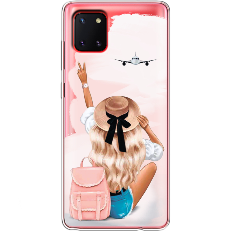 Прозрачный чехол BoxFace Samsung N770 Galaxy Note 10 Lite Travel Girl