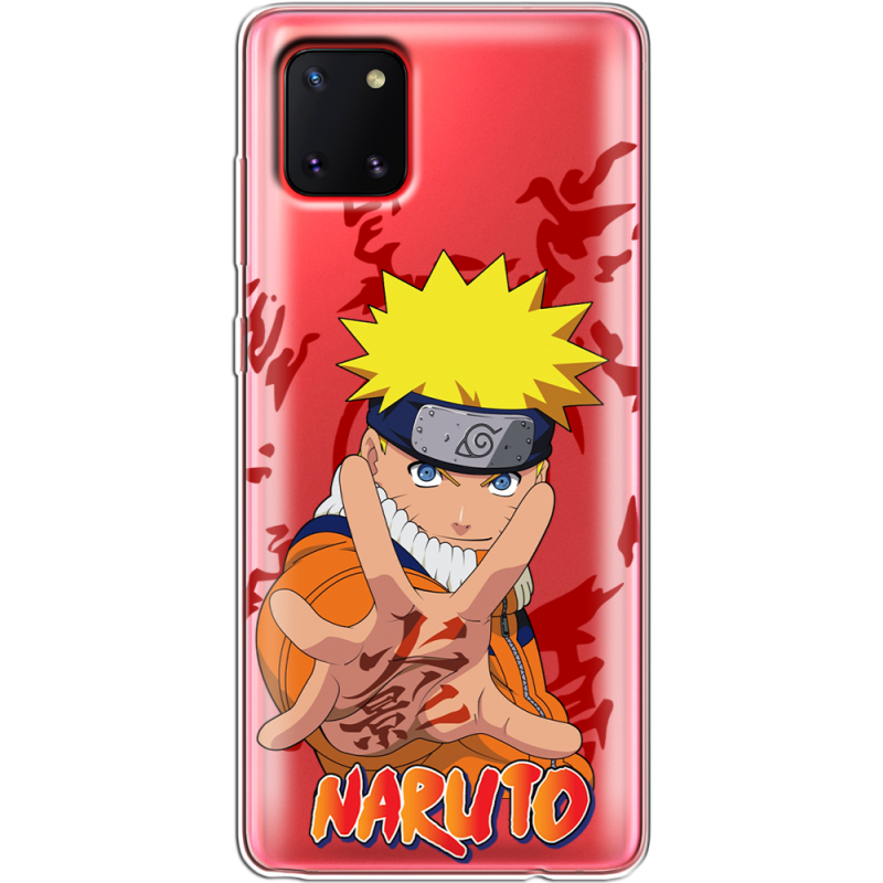 Прозрачный чехол BoxFace Samsung N770 Galaxy Note 10 Lite Naruto