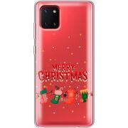 Прозрачный чехол BoxFace Samsung N770 Galaxy Note 10 Lite Merry Christmas