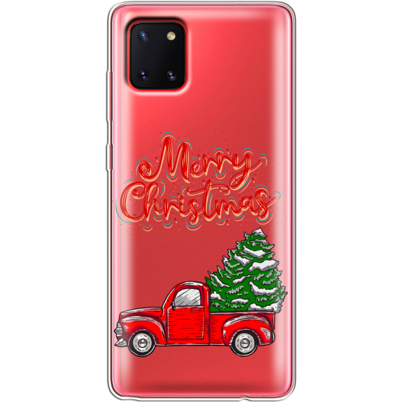 Прозрачный чехол BoxFace Samsung N770 Galaxy Note 10 Lite Holiday Car