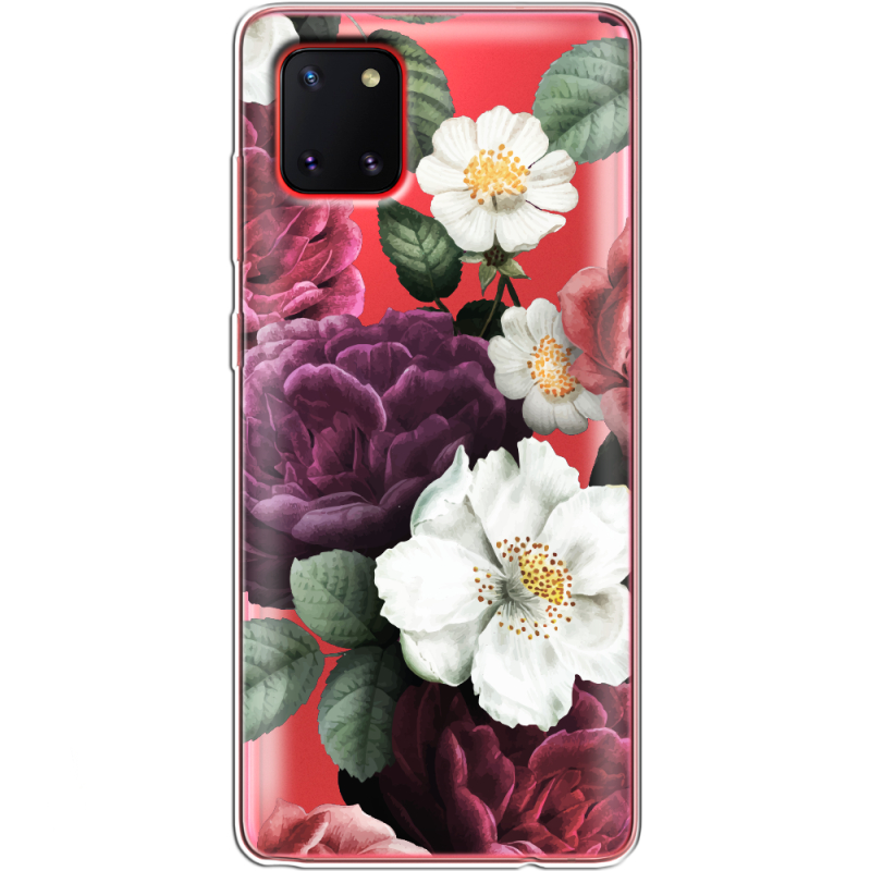 Прозрачный чехол BoxFace Samsung N770 Galaxy Note 10 Lite Floral Dark Dreams
