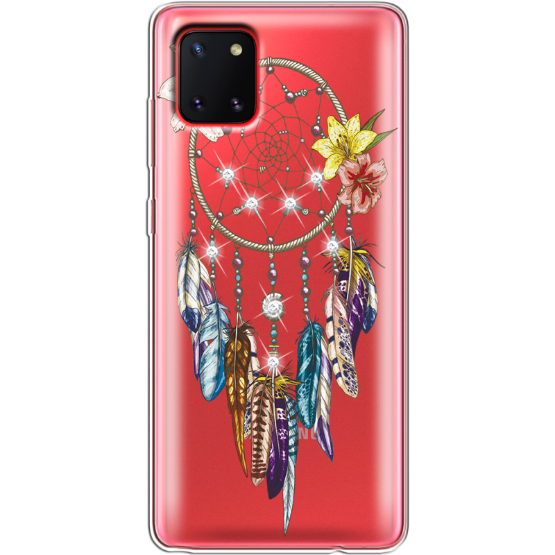 Чехол со стразами Samsung N770 Galaxy Note 10 Lite Dreamcatcher