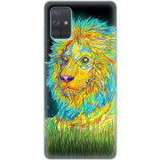 Чехол BoxFace Samsung A715 Galaxy A71 Moonlight Lion