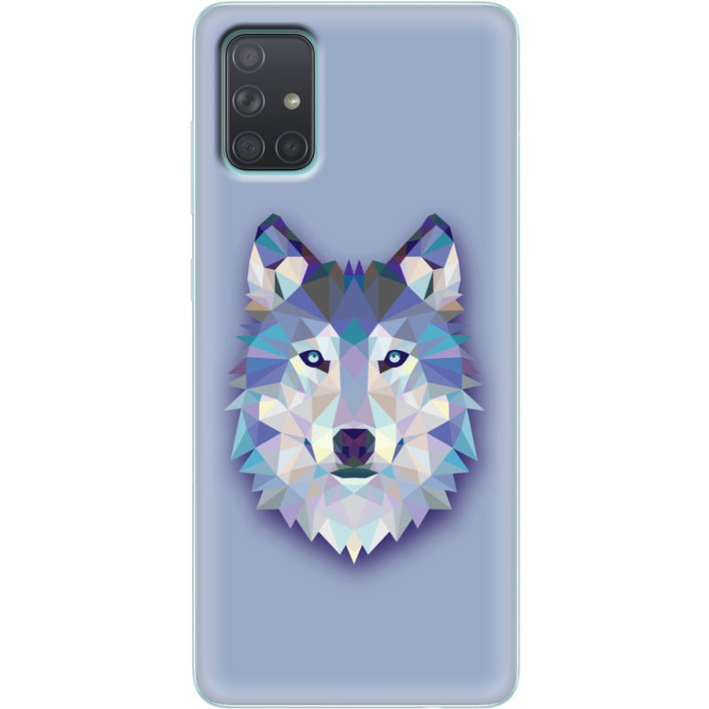 Чехол BoxFace Samsung A715 Galaxy A71 Wolfie