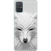 Чехол BoxFace Samsung A715 Galaxy A71 White Wolf
