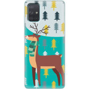 Чехол BoxFace Samsung A715 Galaxy A71 Foresty Deer