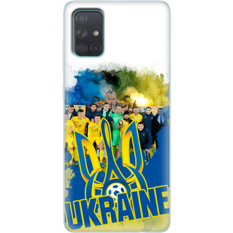 Чехол BoxFace Samsung A715 Galaxy A71 Ukraine national team