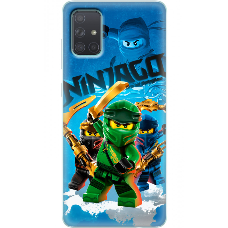 Чехол BoxFace Samsung A715 Galaxy A71 Lego Ninjago