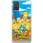 Чехол BoxFace Samsung A715 Galaxy A71 The Simpsons