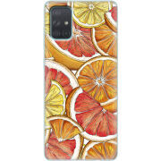 Чехол BoxFace Samsung A715 Galaxy A71 Citrus Pattern