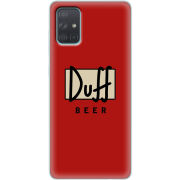 Чехол BoxFace Samsung A715 Galaxy A71 Duff beer