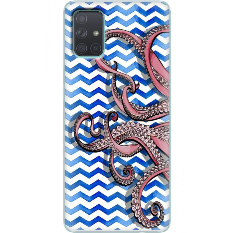 Чехол BoxFace Samsung A715 Galaxy A71 Sea Tentacles