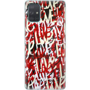 Чехол BoxFace Samsung A715 Galaxy A71 Love Graffiti