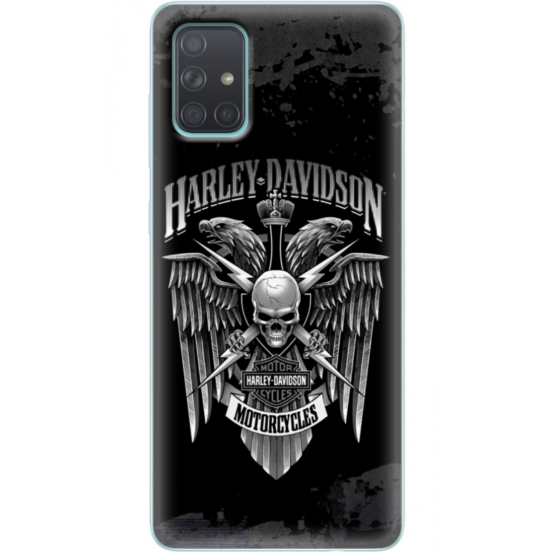 Чехол BoxFace Samsung A715 Galaxy A71 Harley Davidson