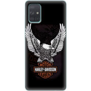 Чехол BoxFace Samsung A715 Galaxy A71 Harley Davidson and eagle