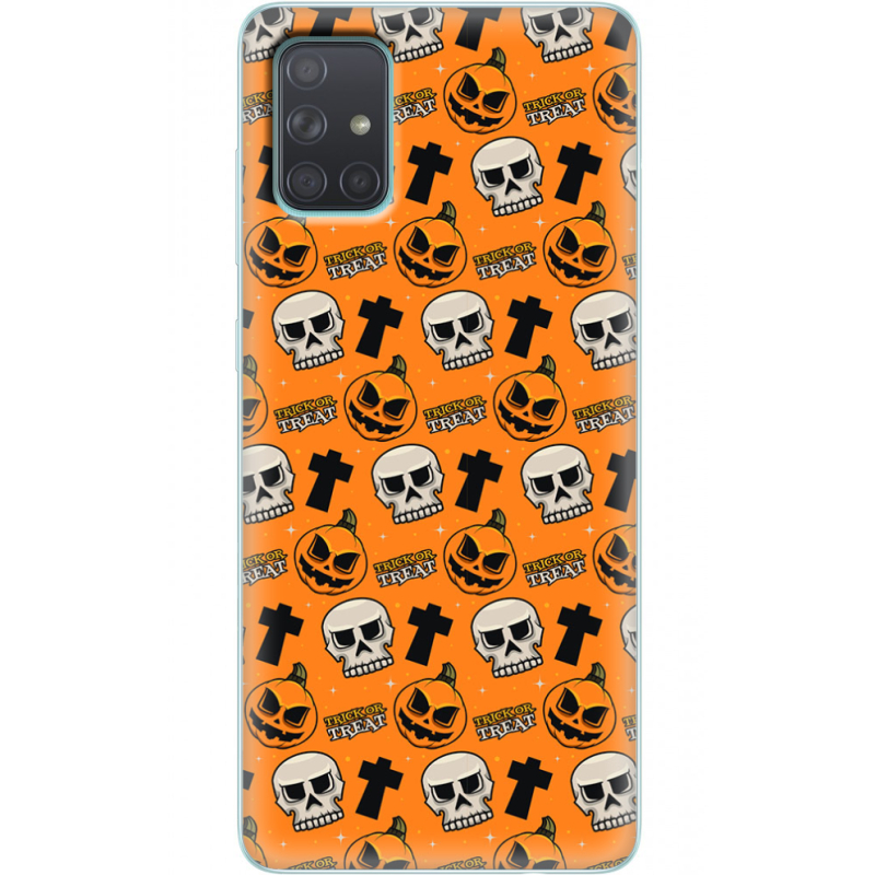 Чехол BoxFace Samsung A715 Galaxy A71 Halloween Trick or Treat