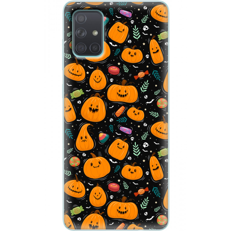 Чехол BoxFace Samsung A715 Galaxy A71 Cute Halloween