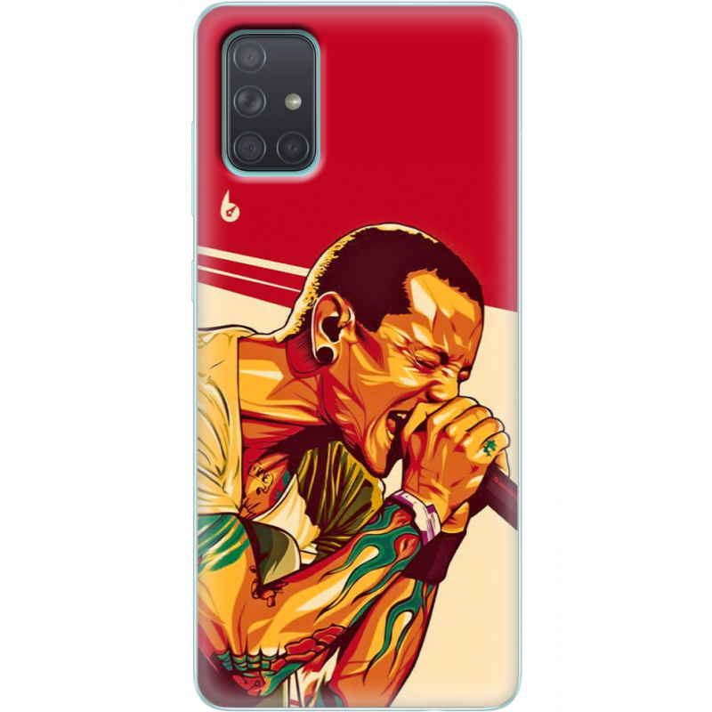 Чехол BoxFace Samsung A715 Galaxy A71 Chester Bennington