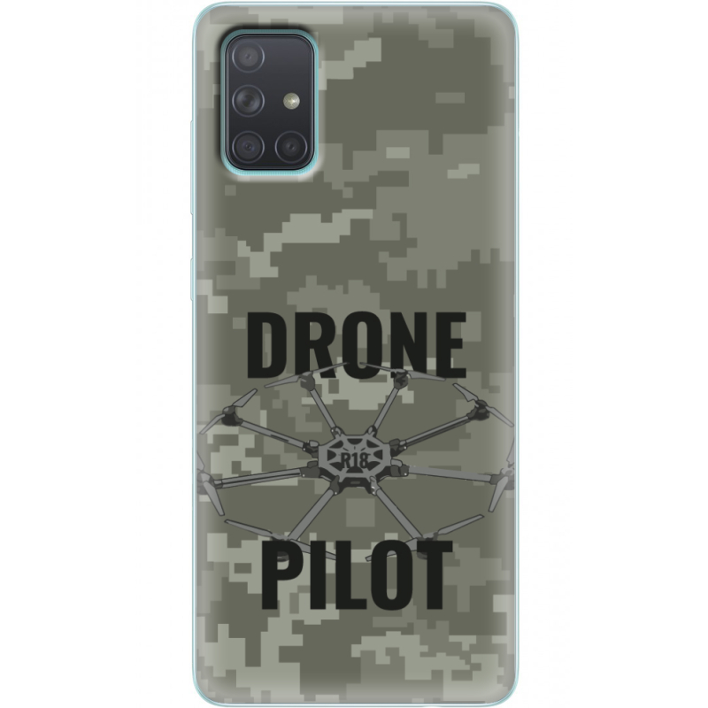Чехол BoxFace Samsung A715 Galaxy A71 Drone Pilot