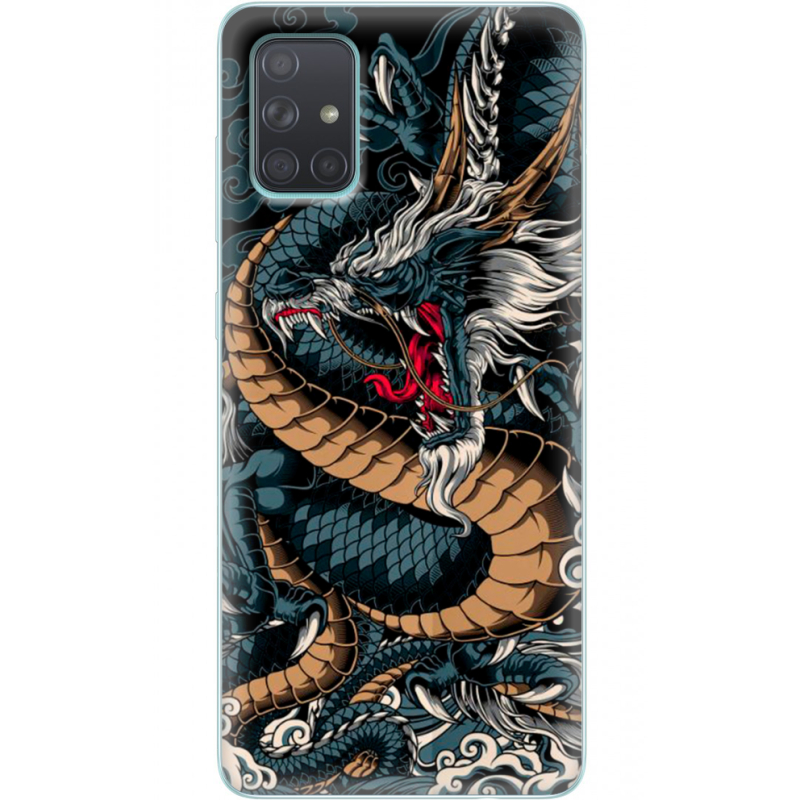 Чехол BoxFace Samsung A715 Galaxy A71 Dragon Ryujin