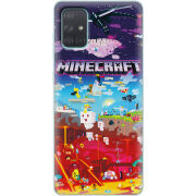 Чехол BoxFace Samsung A715 Galaxy A71 Minecraft World Beyond