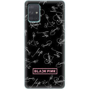 Чехол BoxFace Samsung A715 Galaxy A71 Blackpink автограф
