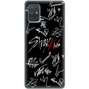 Чехол BoxFace Samsung A715 Galaxy A71 Stray Kids автограф