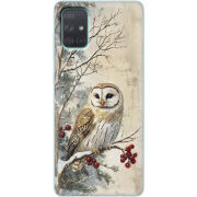 Чехол BoxFace Samsung A715 Galaxy A71 Christmas Owl