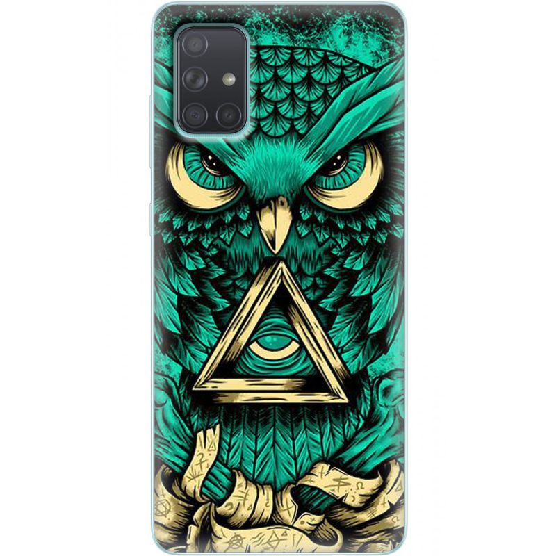 Чехол BoxFace Samsung A715 Galaxy A71 Masonic Owl