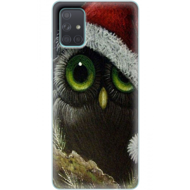 Чехол BoxFace Samsung A715 Galaxy A71 Christmas Owl