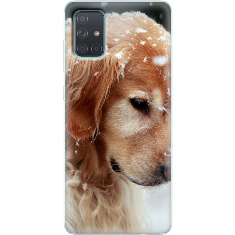 Чехол BoxFace Samsung A715 Galaxy A71 Golden Retriever