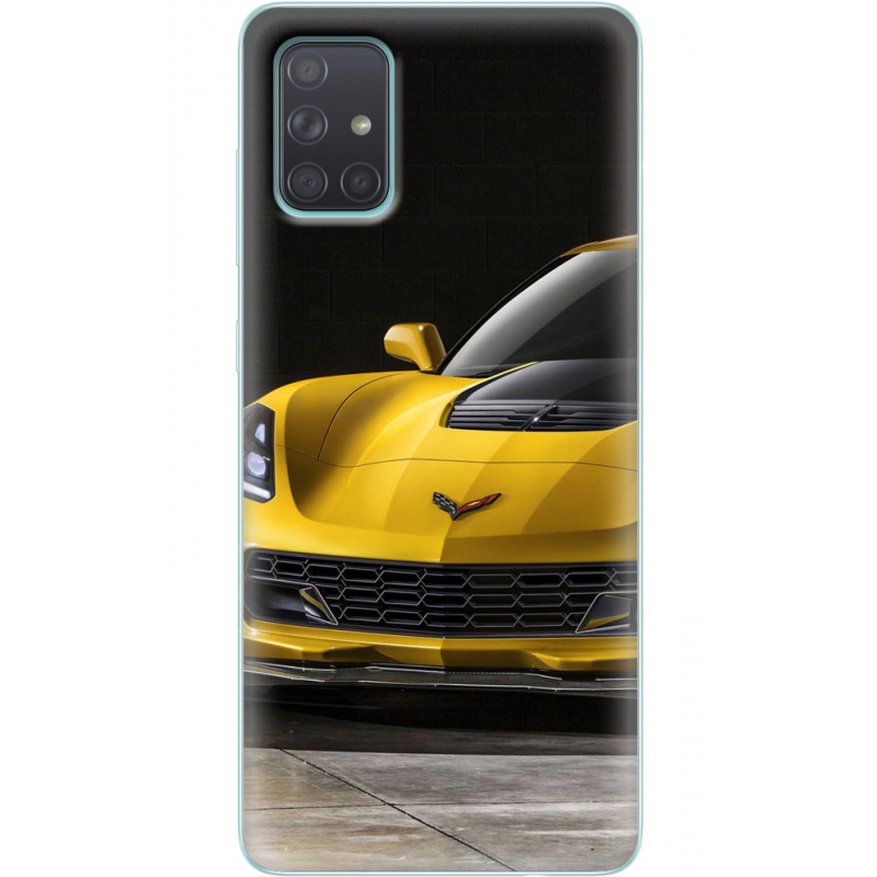 Чехол BoxFace Samsung A715 Galaxy A71 Corvette Z06