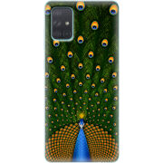Чехол BoxFace Samsung A715 Galaxy A71 Peacocks Tail