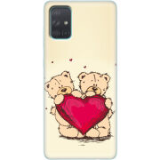 Чехол BoxFace Samsung A715 Galaxy A71 Teddy Bear Love
