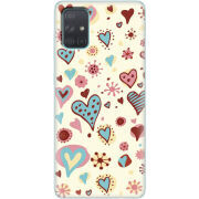 Чехол BoxFace Samsung A715 Galaxy A71 Be my Valentine