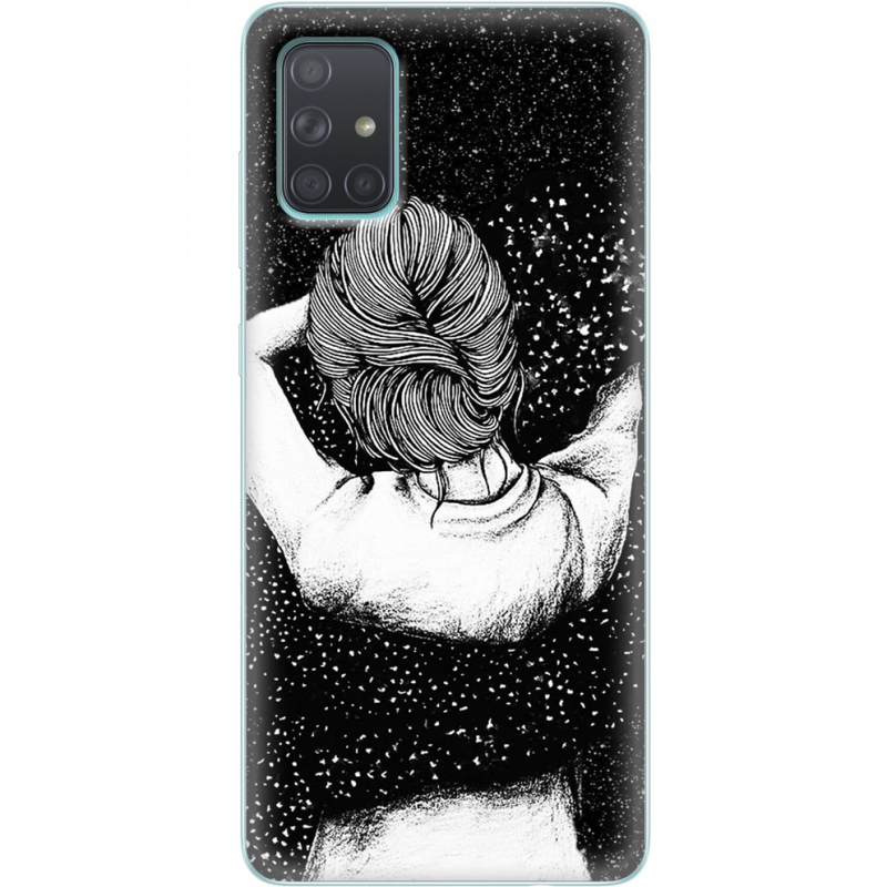 Чехол BoxFace Samsung A715 Galaxy A71 Hugging Stars