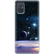 Чехол BoxFace Samsung A715 Galaxy A71 Space Landscape