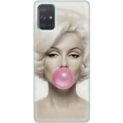 Чехол BoxFace Samsung A715 Galaxy A71 Marilyn Monroe Bubble Gum