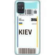 Прозрачный чехол BoxFace Samsung A715 Galaxy A71 Ticket Kiev