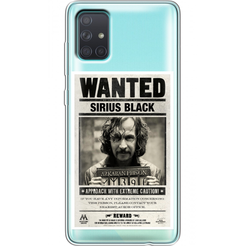 Прозрачный чехол BoxFace Samsung A715 Galaxy A71 Sirius Black