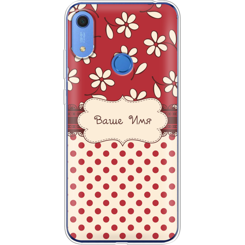 Чехол BoxFace Huawei Y6s Именной Polka Dots