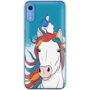 Чехол BoxFace Huawei Y6s Fuck Unicorn