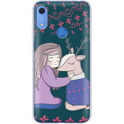 Чехол BoxFace Huawei Y6s Girl and deer