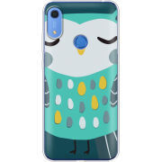 Чехол BoxFace Huawei Y6s Green Owl